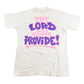 Vintage 1990s The Lord Will Always Provide Christianity T-Shirt Men's L