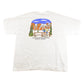 Vintage 2000s Behind Mount Rushmore Double Sided Funny Parody Souvenir T-Shirt Men's XL