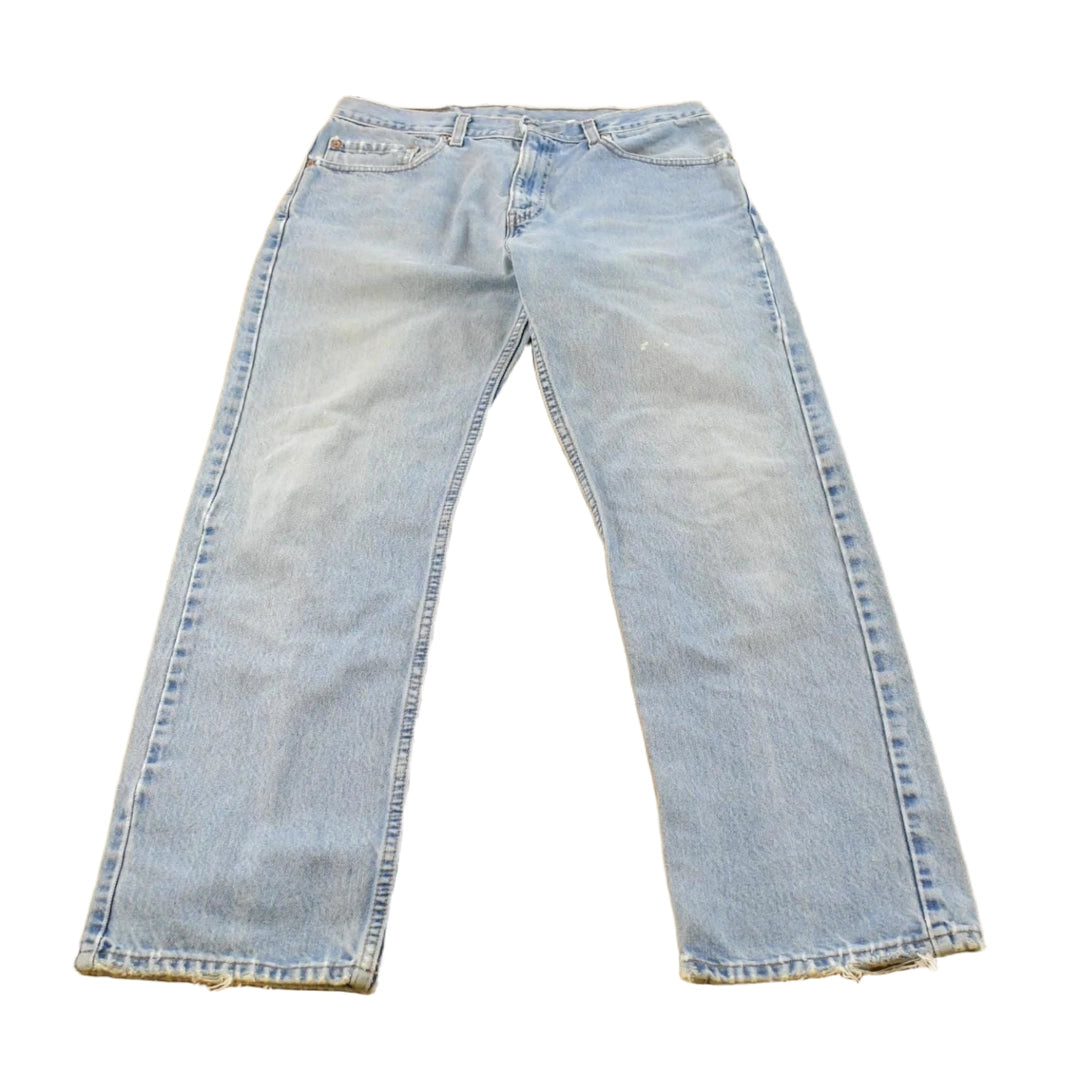 Vintage 1990s Levi's 505 Regular Straight Fit Denim Jeans Men's 33 x 29