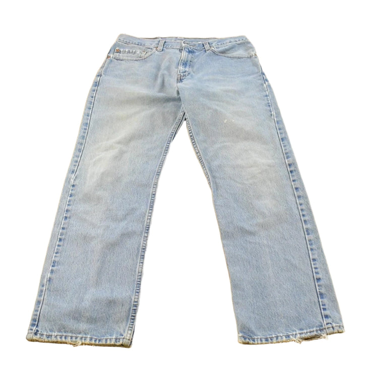 Vintage 1990s Levi's 505 Regular Straight Fit Denim Jeans Men's 33 x 29