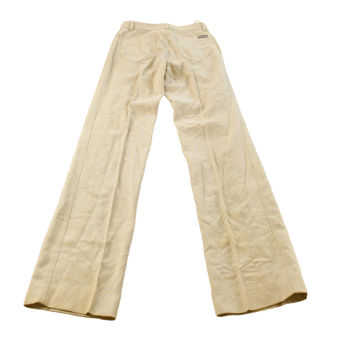 Vintage 1970s Le Painty Paris Pleated Trousers Women's 25 x 34