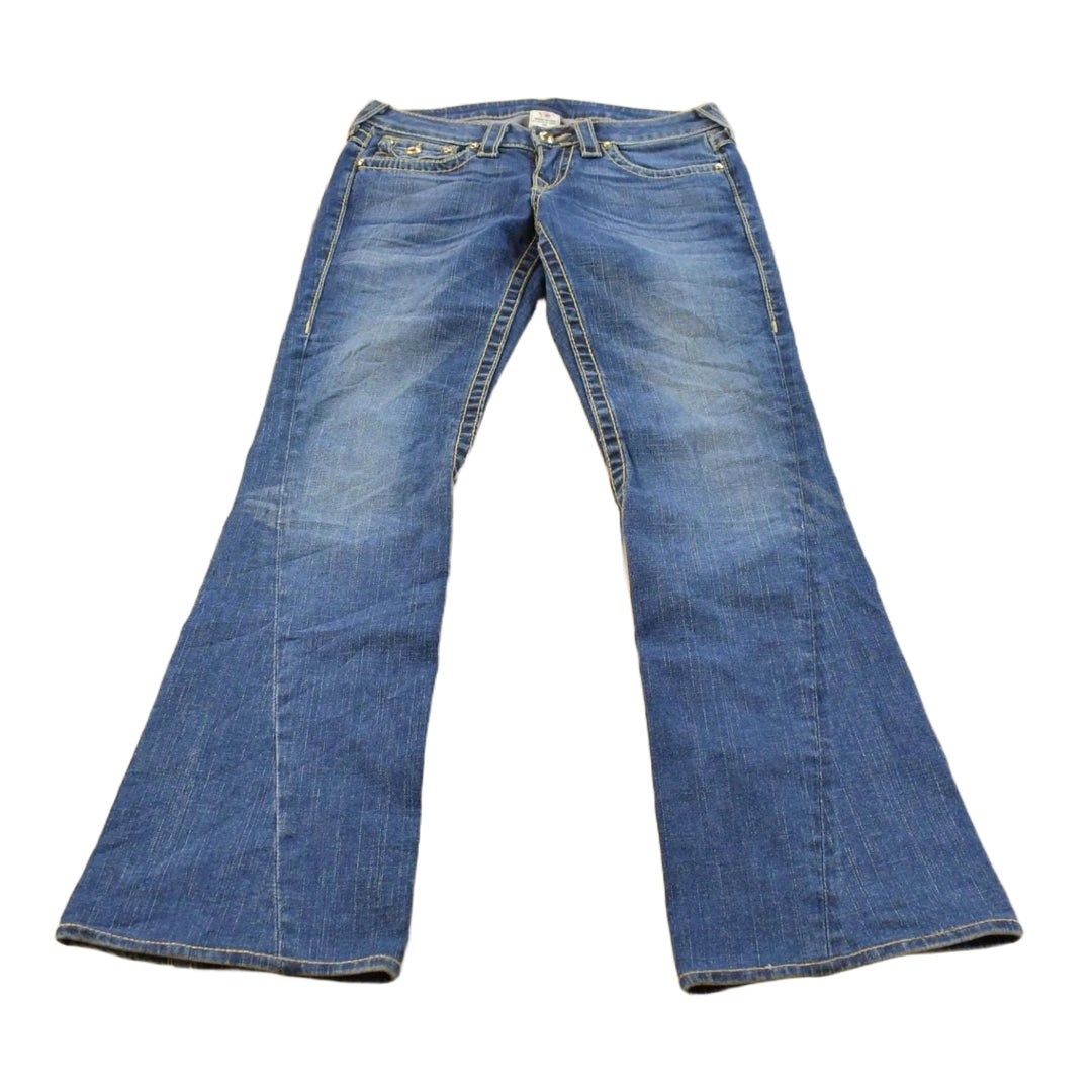 Vintage Y2K True Religion Low Rise Flare Jeans Women's 29 x 31