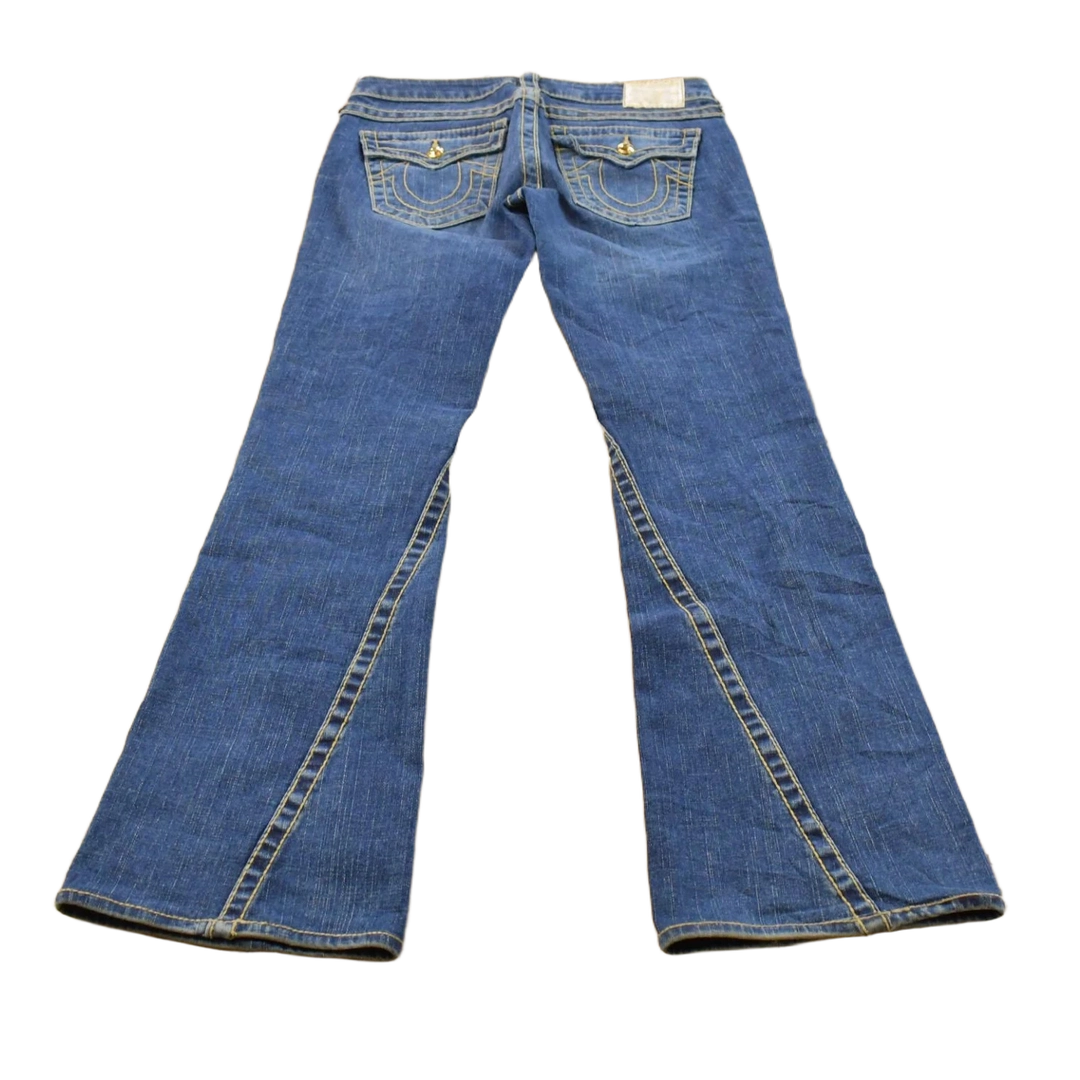 Vintage Y2K True Religion Low Rise Flare Jeans Women's 29 x 31