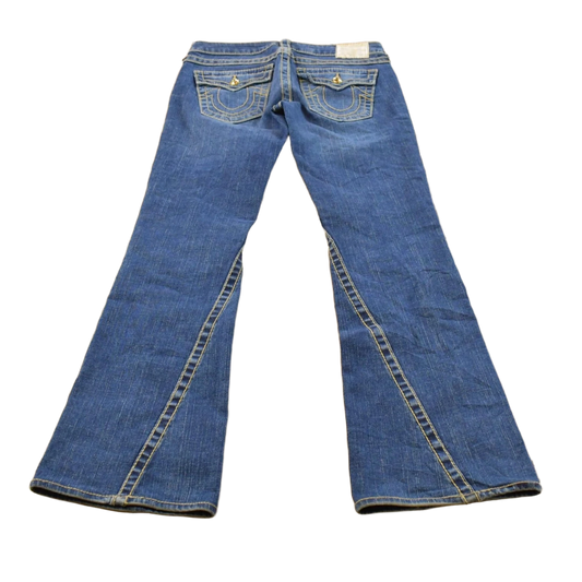Vintage Y2K True Religion Low Rise Flare Jeans Women's 29 x 31