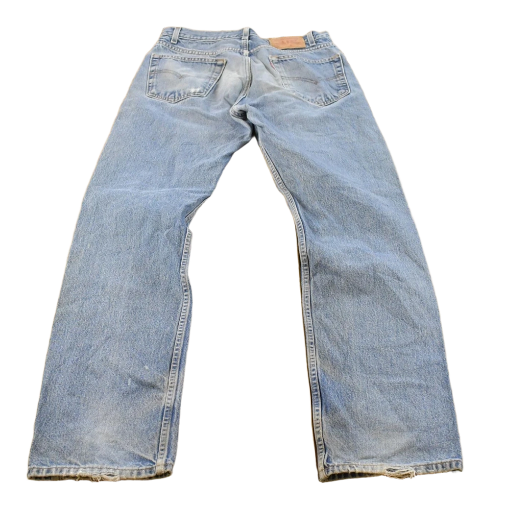 Vintage 1990s Levi's 505 Regular Fit Denim Jeans Men's 33 x 33