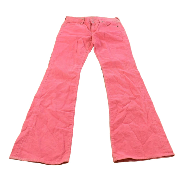 Vintage 1990s For All Mankind Bell Bottom Corduroy Pants Women's 28 x 32