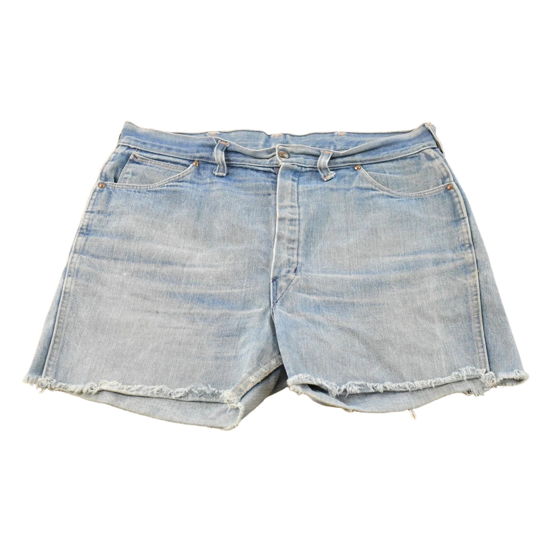 Vintage 1980s Big Yank Cut off Denim Jean Shorts Men's 36