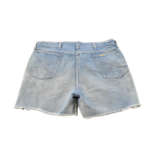 Vintage 1980s Big Yank Cut off Denim Jean Shorts Men's 36