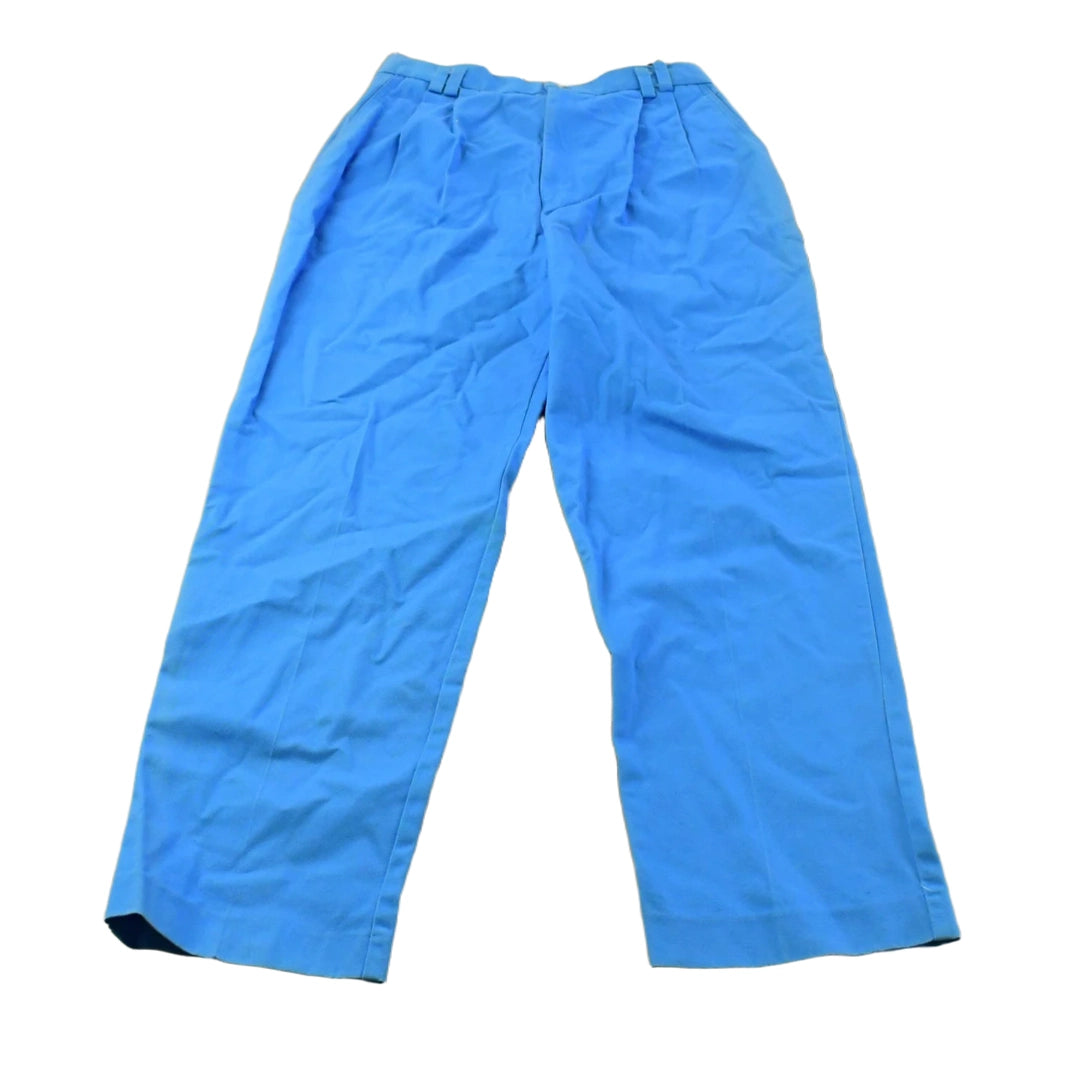 Vintage 1990's EHL No Wrinkle Cotton Pleated Pants Women's 29 x 28.5