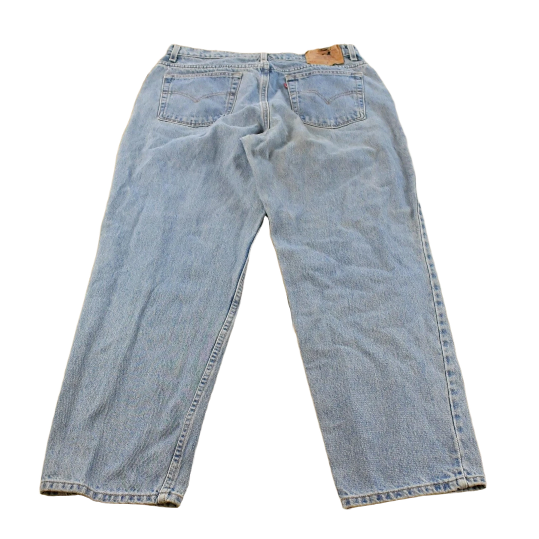 Vintage 1990s Levi's 512 Slim Straight Denim Jeans Women's 33 x 28.5