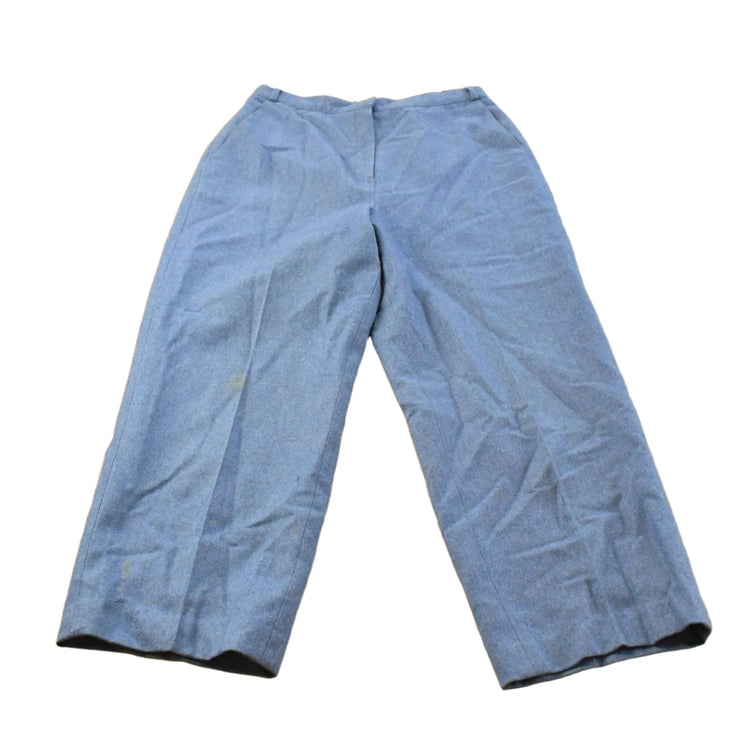 Vintage 1970s Pant Her Pleated Wool Trousers Women's 30 x 25.5