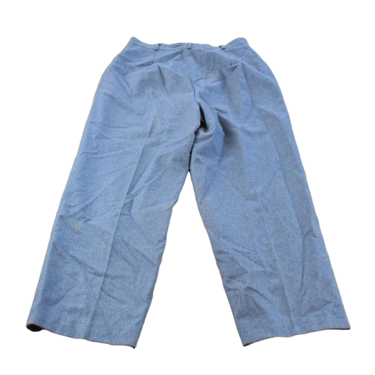 Vintage 1970s Pant Her Pleated Wool Trousers Women's 30 x 25.5