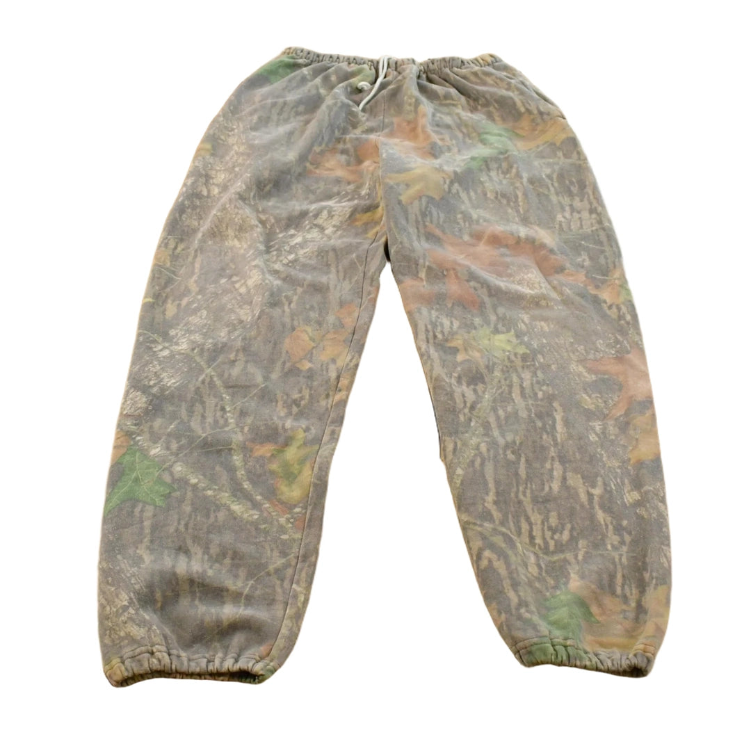 Vintage 1990s Jerzees Tree Camo Sweatpants Men's Large