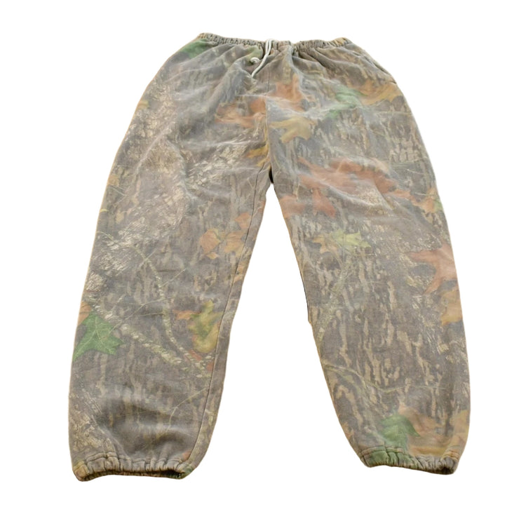 Vintage 1990s Jerzees Tree Camo Sweatpants Men's Large