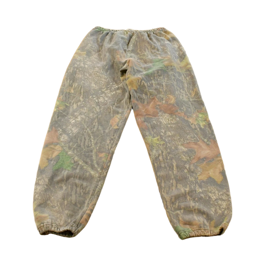 Vintage 1990s Jerzees Tree Camo Sweatpants Men's Large