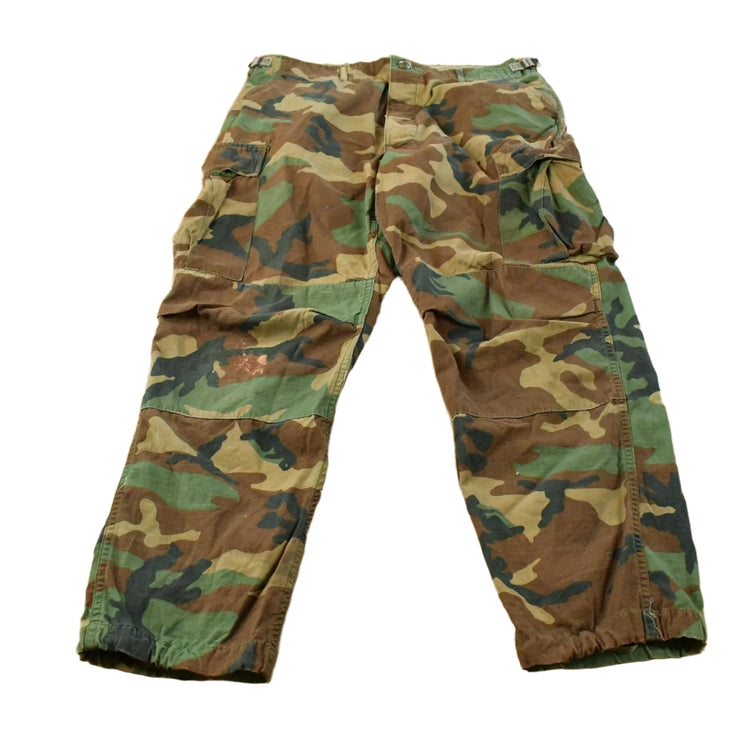 Vintage 2000s Cabela's Army Military Woodland Camo Cargo Pants Men's M