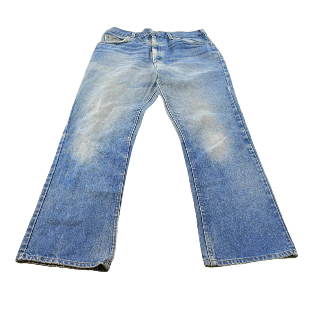 Vintage 1980s Lee Bell Bottom Flare Denim Jeans Men's 32 x 30