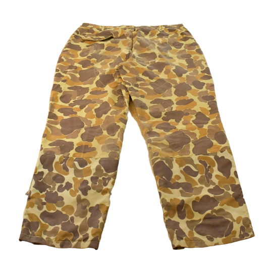Vintage 1980s Game Winner Duck Camo Hunting Brush Pants Men's 40 x 33
