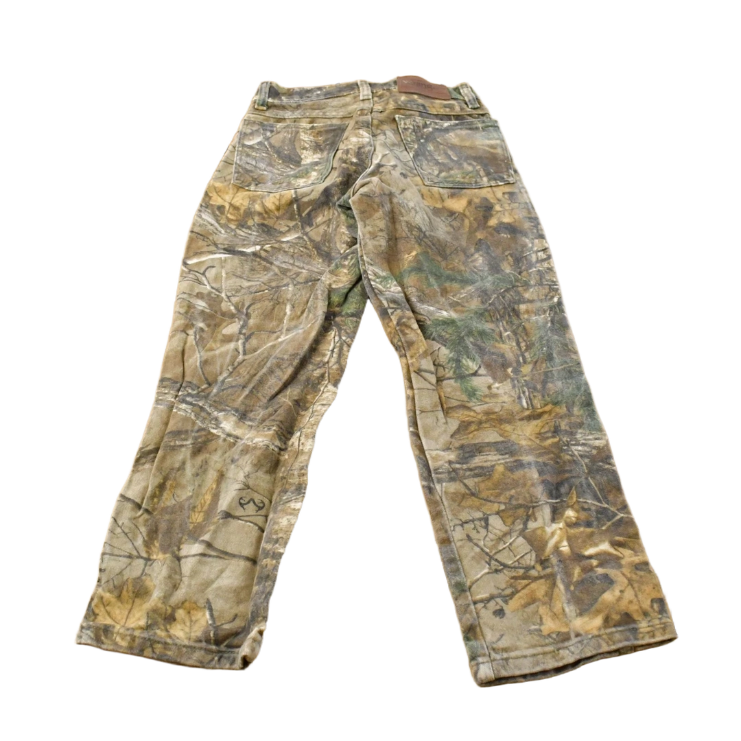 Vintage 2000s Wrangler Real Tree Camo Pants Youth 23 x 23.5