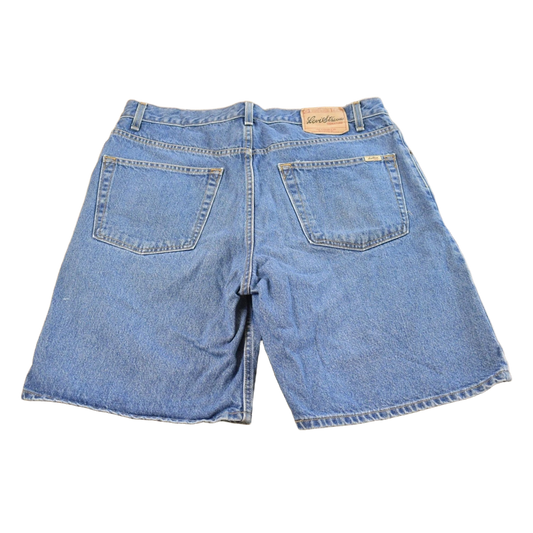 Vintage 2000s Levi's 550 Relaxed Fit Denim Blue Jean Shorts Men's 36