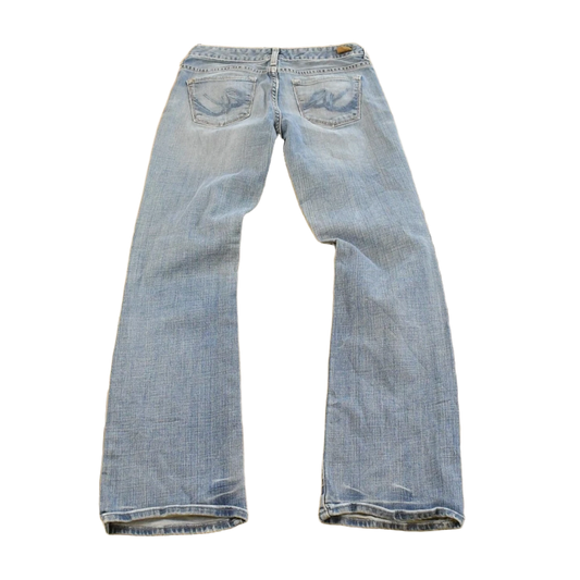 Vintage Y2K X2 Low Rise Flare Denim Jeans Women's 30 x 32
