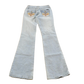 Vintage Y2K Angels Low Rise Flare Denim Jeans Women's 24 x 31.5