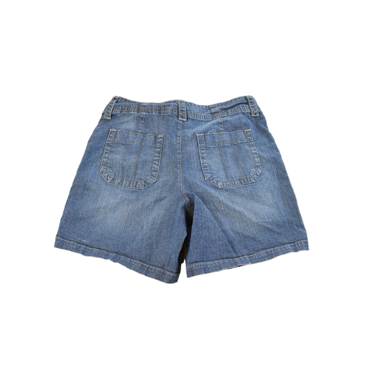 Vintage Y2K Route 66 Denim Jean Shorts Women's 30