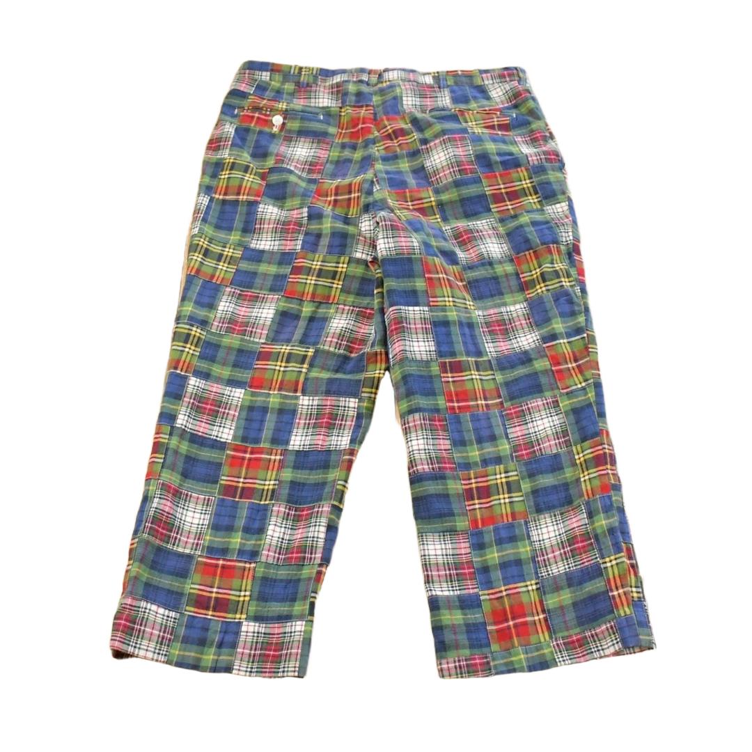 Vintage 1990s Mark Fore & Strike Madras Plaid Golf Pants Men's 36 x 24.5