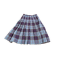 Vintage 1980s Bonda Wool Tartan Plaid Skirt Women's 28