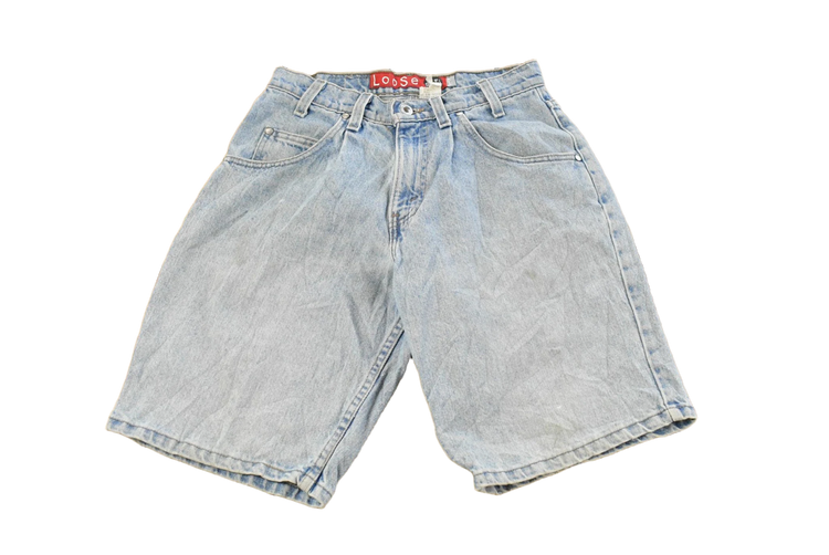 Vintage 1990s Levi's Silvertab Loose Fit Denim Jean Shorts Women's 30