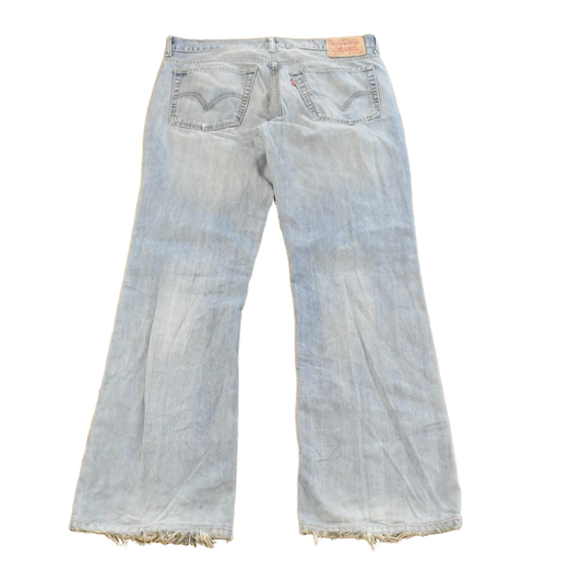 Vintage 1990s Levi's 517 Boot Cut Denim Jeans Men's 34 x 31