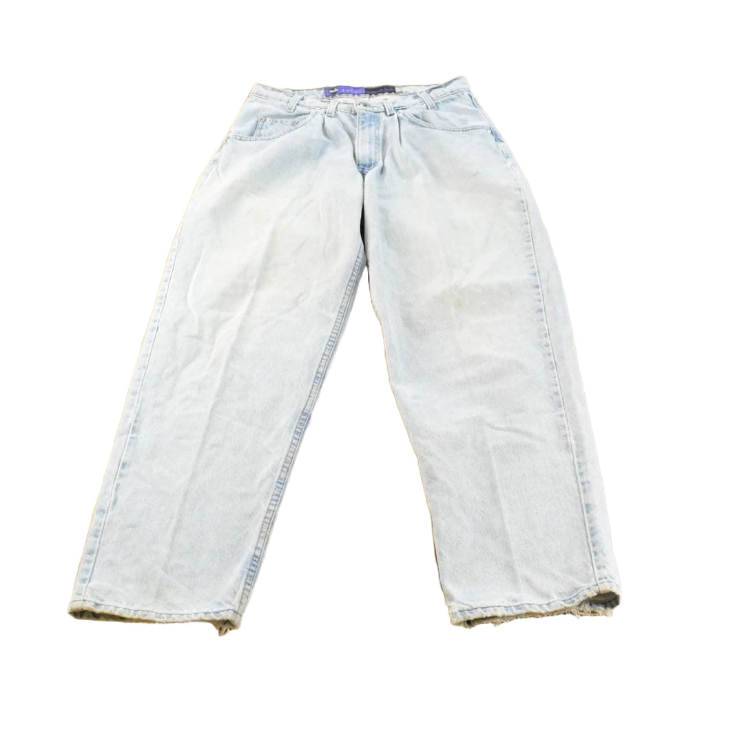 Vintage 1990s Levi Silver Tab Baggy Denim Blue Jeans Men's 31 x 31