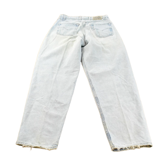 Vintage 1990s Levi Silver Tab Baggy Denim Blue Jeans Men's 31 x 31