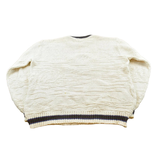Vintage 1990s St. John's Bay Duck Knit Crewneck Sweater Men's L