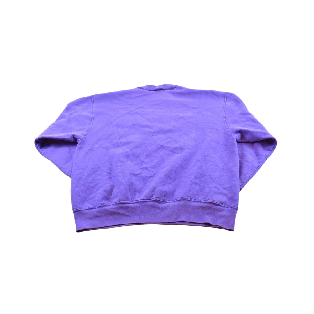 Vintage 1990s University Of Northern Iowa Panthers Embroidered Collegiate Crewneck Men's L