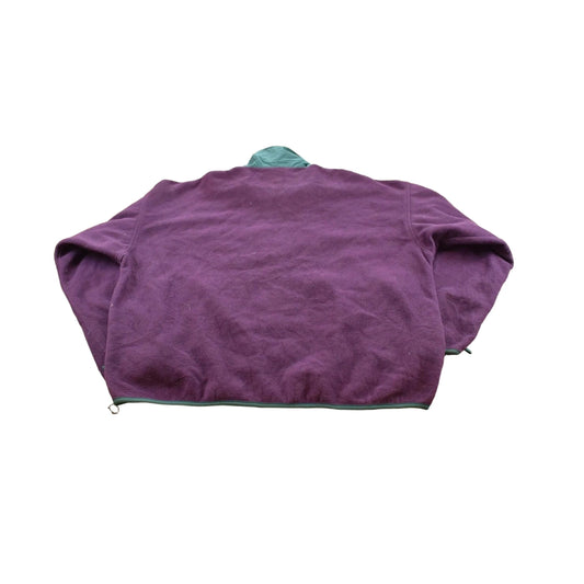 Vintage 1990s Columbia Fleece Jacket Full Zip Sweater Men's 3XL