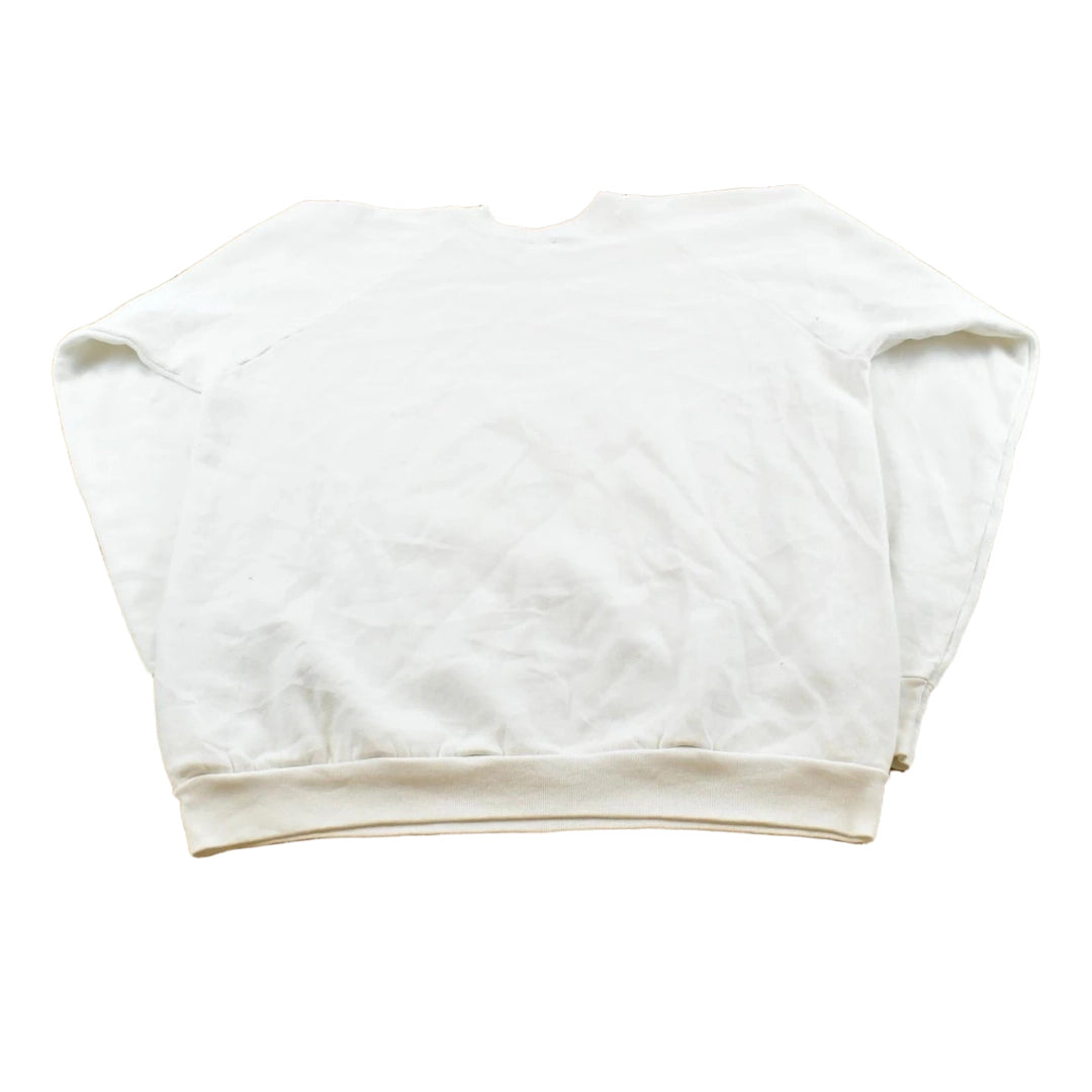 Vintage 1990s Bob Evans Brunch Restaurant Promotional Souvenir Raglan Crewneck Sweatshirt Men's L