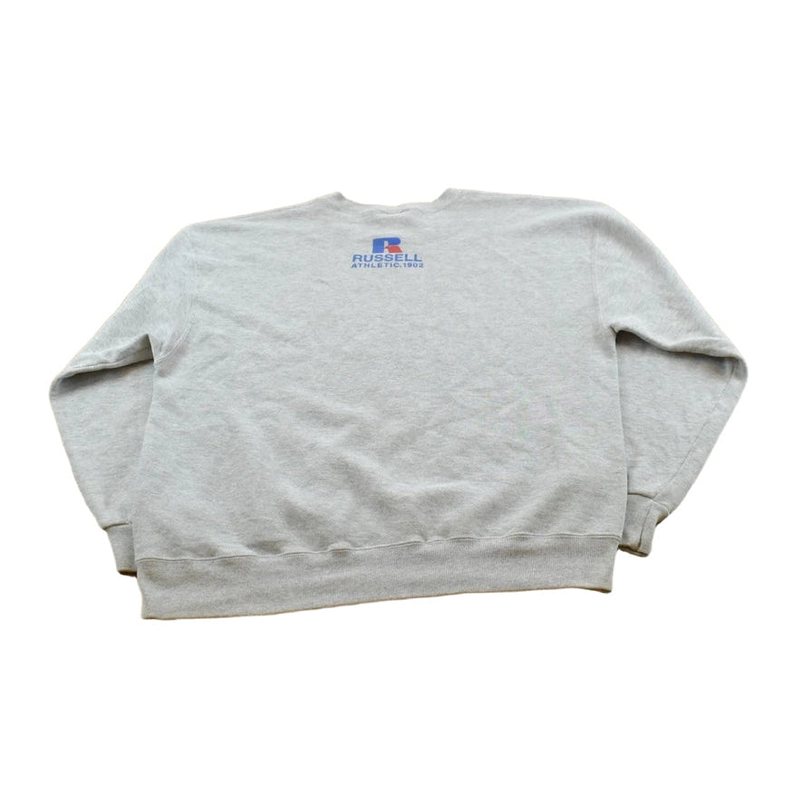 Vintage 1990s Russell Athletic Mason City Mohawks High School Crewneck Sweatshirt Men's L