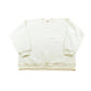 Vintage 1990s Nutmeg Mills Blank White Crewneck Sweatshirt Men's XL