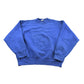 Vintage 1990s BVD Blue Blank Crewneck Sweatshirt Men's L