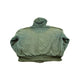 Vintage 2000s Faded BTC Green Thermal Lined Zip Up Hoodie Sweatshirt Men's XL
