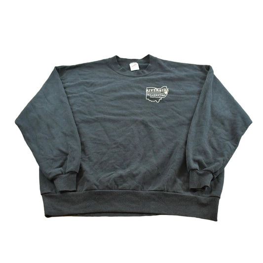 Vintage 1990s Riverside Roadhouse Ohio Souvenir Crewneck Sweatshirt Men's XL