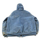 Vintage 1990s Carhartt Denim Flannel Lined Hooded Jacket Men's XL Tall