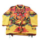 Vintage 1990s Michael Simon Floral Button Up Cardigan Sweater Women's XL