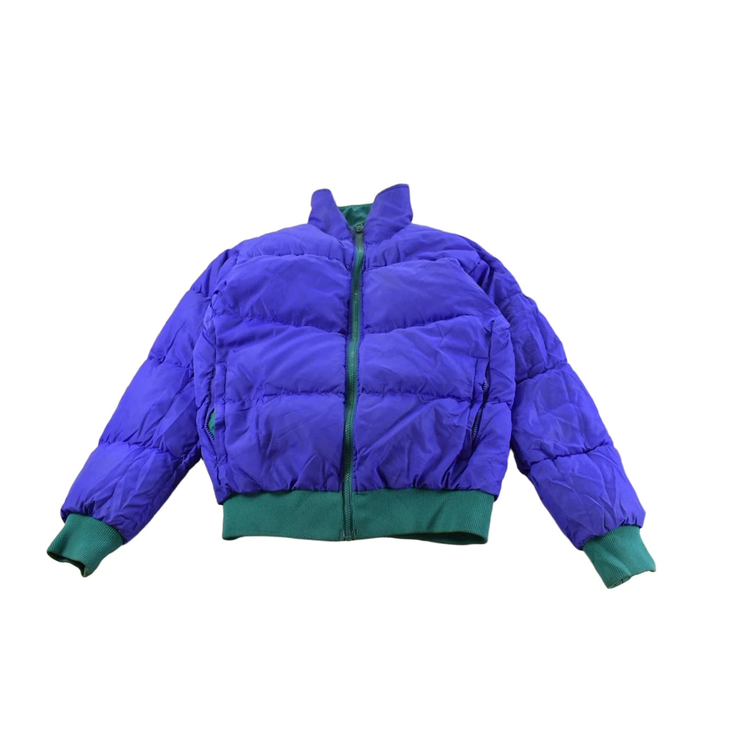 Vintage 1990s Columbia Reversible Full Zip Jacket Men's S