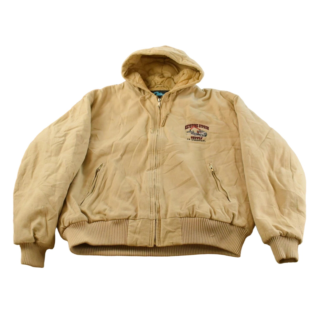 Vintage 1990s Tri Mountain Construction Work Wear Jacket Men's XL