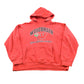 Vintage 1994 Nutmeg Mills Rose Bowl University Of Wisconsin Collegiate Hoodie Sweatshirt Men's M