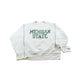 Vintage 2000s Champion Michigan State University Collegiate Reverse Weave Crewneck Sweatshirt Men's M