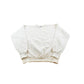 Vintage 1990s Blank White Crewneck Sweatshirt Men's M