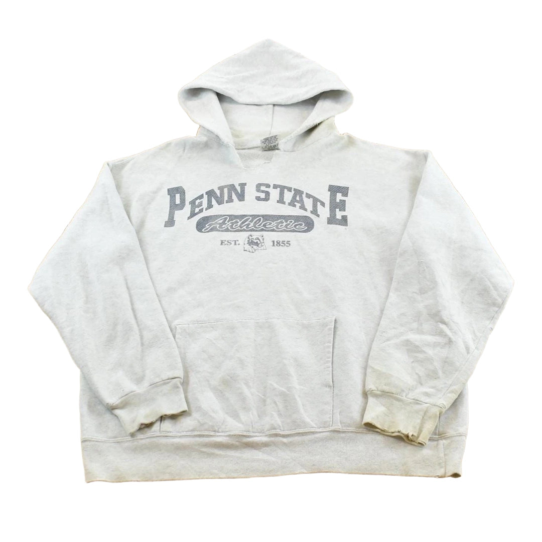 Vintage 1990s Nutmeg Mills Penn State University Atheltics Hoodie Sweatshirt Men's L